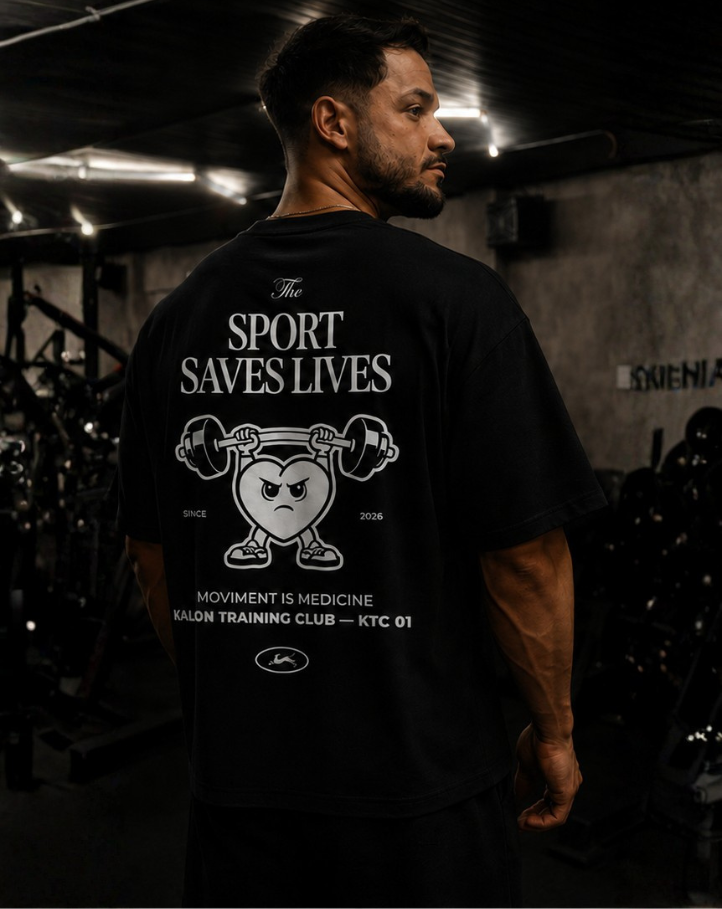 CAMISETA SPORT SAVES LIVES